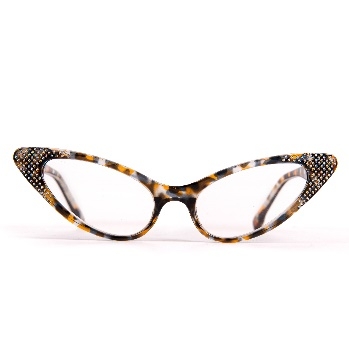 Urlaub Reading Glasses Women Blue Light Blocking Cat Eye Computer Fashion Glasses Anti-Glare Retro Diamond Style